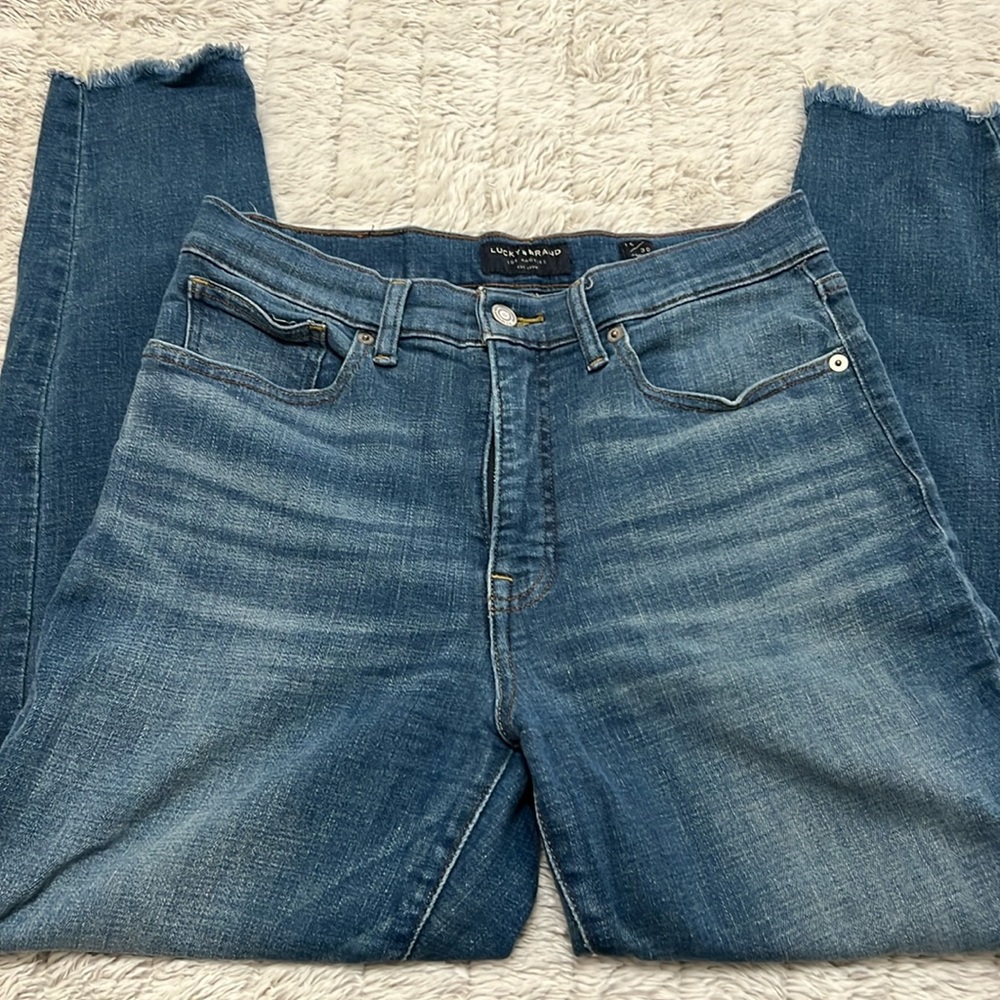 Lucky Brand Bridgette high rise jeans